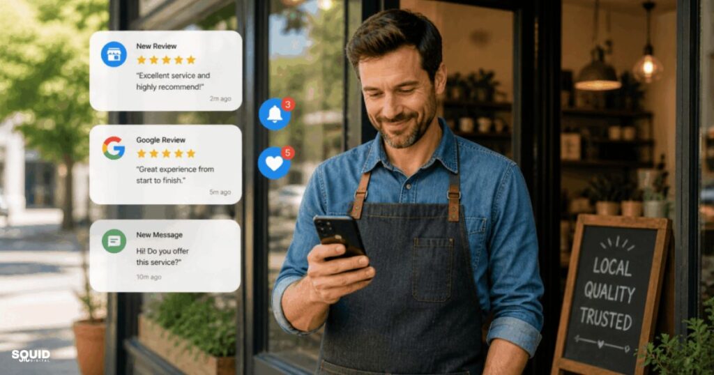 AI Visibility: What Makes a Business Visible in ChatGPT and AI Search 3 3 small business ai visibility online reviews squid digital agency sydney