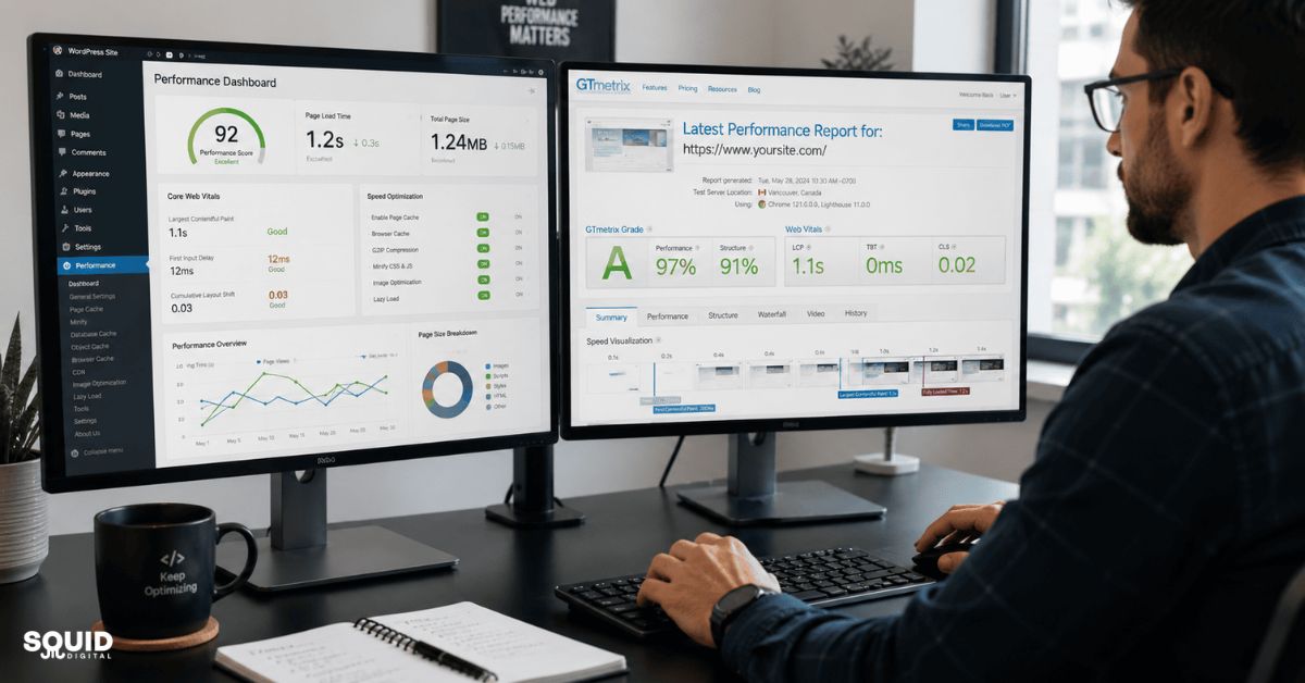 3 why wordpress websites get slow speed optimisation squid digital agency sydney