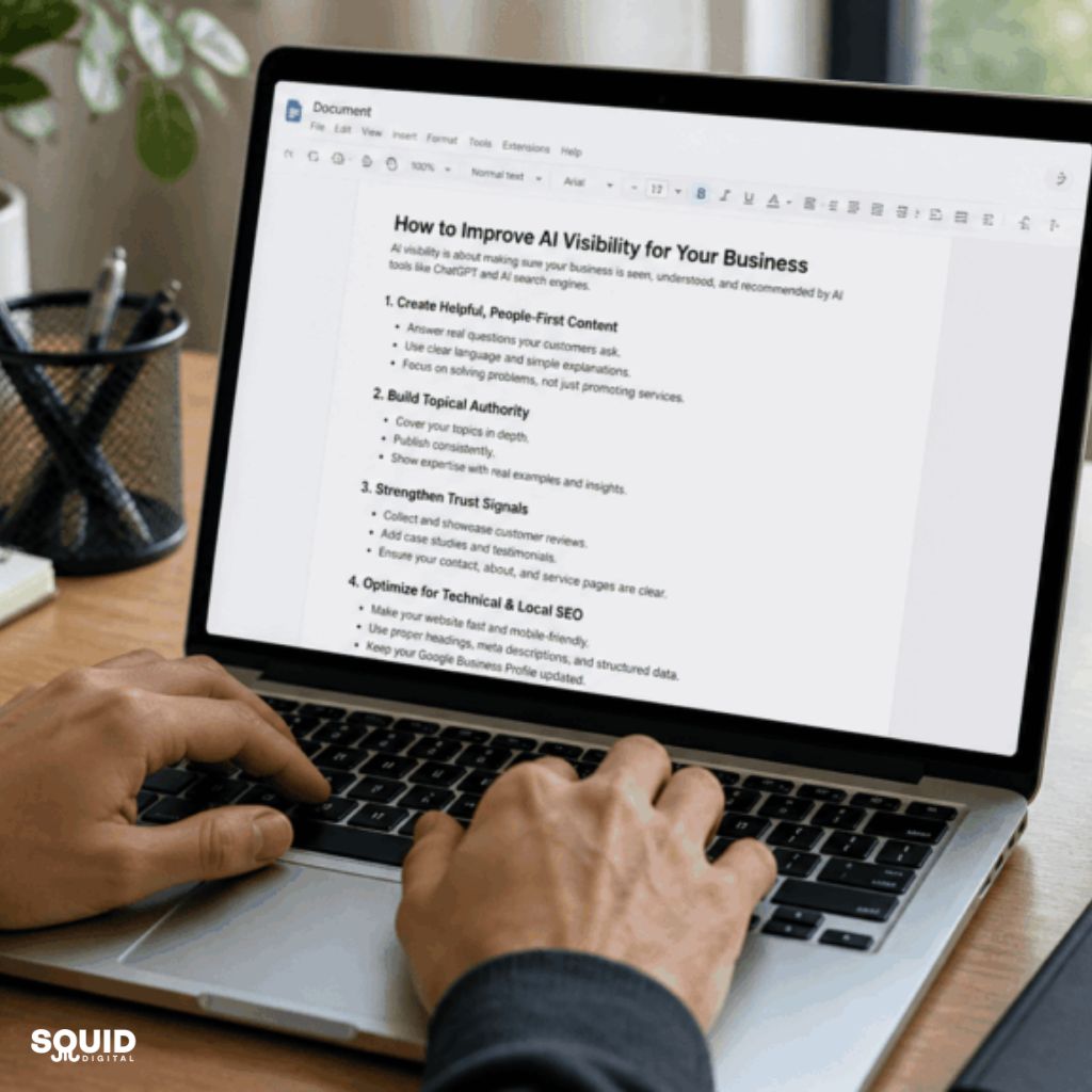 The Pod 24 AI Visibility: What Makes a Business Visible in ChatGPT and AI Search