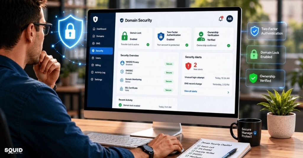 How to Manage Business Domains: Proven Small Business Guide 2 Domain security measures used when learning how to manage business domains effectively